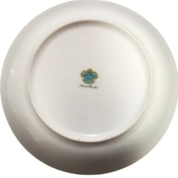 (3) Vintage MEITO China Hand Painted Floral Swag 7.5" Salad Soup Pasta Bowls - Picture 5 of 9